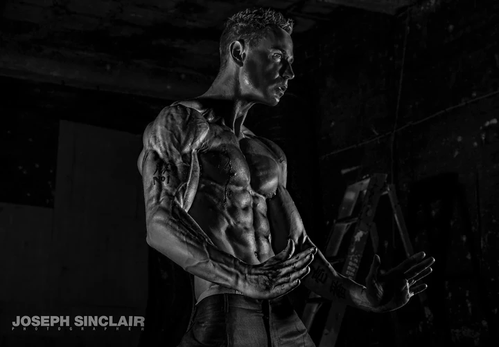 Scott Alexander training in the gym