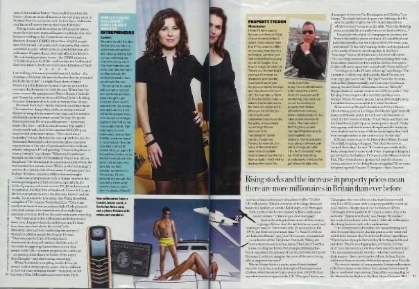 Sunday Times property clipping supplied by Scott Alexander